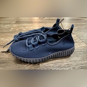 Toddler Navy Casual Sneakers Size 13